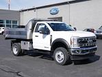 New 2024 Ford F-550 Regular Cab 4WD 9' Monroe Truck Equipment Stainless Steel Dump Truck for sale #6260 - photo 3