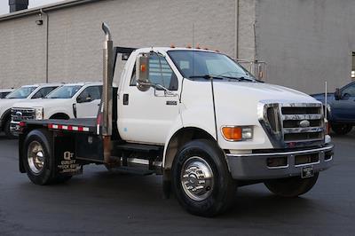 Used 2008 Ford F-650 Regular Cab Flatbed Truck for sale #6743M - photo 1