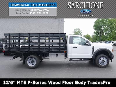 New 2025 Ford F-550 Regular Cab 4WD Stake Bed for sale #7805 - photo 1