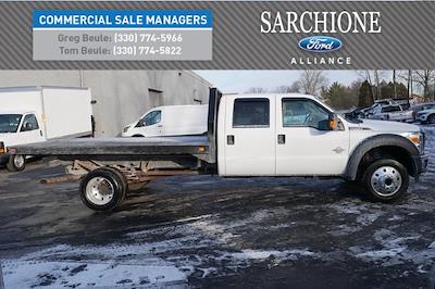 Used 2013 Ford F-550 Crew Cab Flatbed Truck for sale #W3284 - photo 1