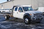 2013 Ford F-550 Crew Cab DRW RWD Flatbed Truck for sale #W3284 - photo 4