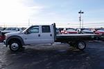 2013 Ford F-550 Crew Cab DRW RWD Flatbed Truck for sale #W3284 - photo 6