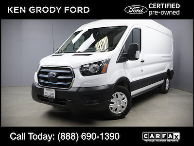Used 2022 Ford E-Transit 350 Base Medium Roof 4x2 Upfitted Cargo Van for sale #P10051A - photo 1