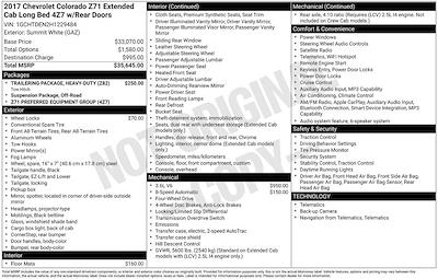 Used 2017 Chevrolet Colorado Z71 Double Cab for sale #R252567A - photo 2