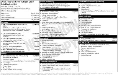 Used 2020 Jeep Gladiator - photo 1