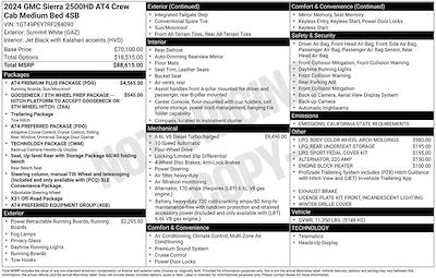 2024 GMC Sierra 2500 Crew Cab 4x4 Pickup for sale #RP12111 - photo 2