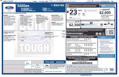 2025 Ford Ranger SuperCrew Cab 4x2 Pickup for sale #C251176 - photo 2