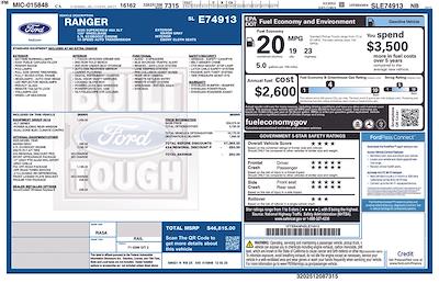 2025 Ford Ranger SuperCrew Cab 4WD Pickup for sale #C253302 - photo 2