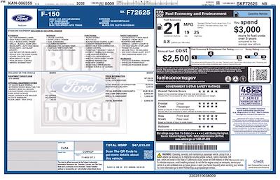 New 2025 Ford F-150 STX SuperCrew Cab for sale #C253408 - photo 2