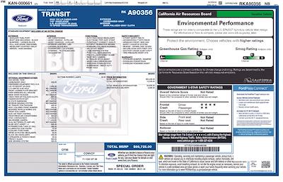 New 2024 Ford Transit 150 Base Passenger Van for sale #CMC242610 - photo 2