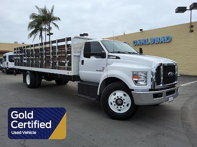 2022 Ford F-650 Regular Cab DRW 4x2 Scelzi Stake Bed for sale #CP02300 - photo 1