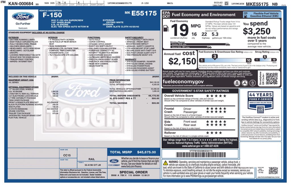 Used 2021 Ford F-150 - photo 44