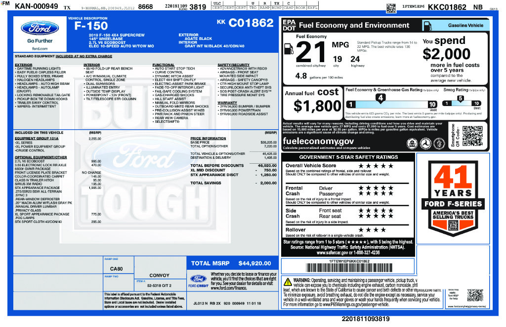 Used 2019 Ford F-150 - photo 2
