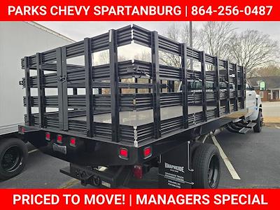 2024 Chevrolet Silverado 6500 Crew Cab DRW 4WD Knapheide Flatbed Truck for sale #FS08596 - photo 2