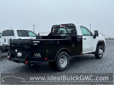 2023 GMC Sierra 3500 Regular Cab 4WD, Bedrock Flatbed Truck for sale #FT212346 - photo 2