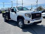 New 2023 GMC Sierra 3500 Pro DRW Regular Cab 4WD Bedrock Flatbed Truck for sale #FT212585 - photo 1