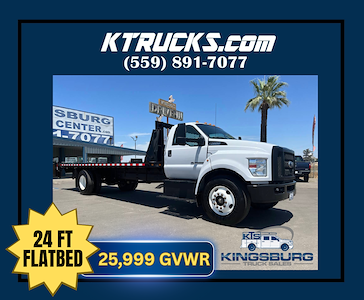 2022 Ford F-650 Regular Cab DRW 4x2 Flatbed Truck for sale #7502 - photo 1