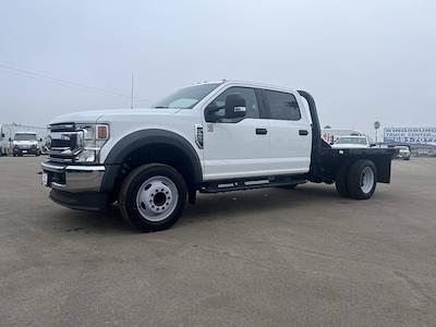 2022 Ford F-550 Crew Cab DRW 4x2 Flatbed Truck for sale #7621 - photo 1