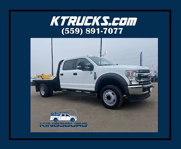 Used 2022 Ford F-550 Crew Cab Flatbed Truck for sale #7621 - photo 1