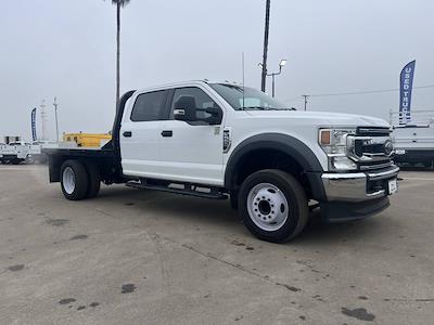 2022 Ford F-550 Crew Cab DRW 4x2 Flatbed Truck for sale #7622 - photo 1