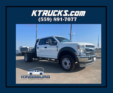 2022 Ford F-550 Crew Cab DRW 4x2 Flatbed Truck for sale #7623 - photo 1