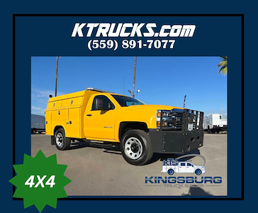 2017 Chevrolet Silverado 3500 Regular Cab 4x4 Enclosed Service Body for sale #7673 - photo 1