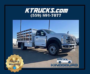2024 Ford F-450 Regular Cab DRW 4x2 Flatbed Truck for sale #7675 - photo 1