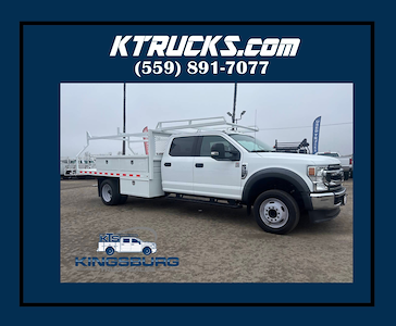 Used 2022 Ford F-550 Crew Cab Flatbed Truck for sale #7693 - photo 1