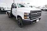 2023 Chevrolet Silverado 5500 Regular Cab DRW RWD, Bedrock Diamond Series Flatbed Truck for sale #PH543440 - photo 4