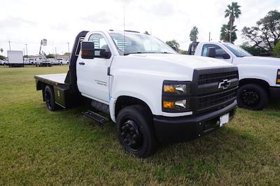 2023 Chevrolet Silverado 5500 Regular Cab DRW RWD, Bedrock Diamond Series Flatbed Truck for sale #PH543441 - photo 1