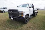 2023 Chevrolet Silverado 5500 Regular Cab DRW RWD, Bedrock Diamond Series Flatbed Truck for sale #PH543441 - photo 3