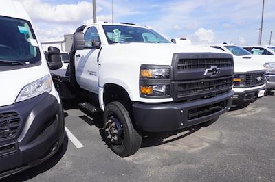 2024 Chevrolet Silverado 5500 Regular Cab DRW 4x4, Bedrock Diamond Series Flatbed Truck for sale #RH144480 - photo 1