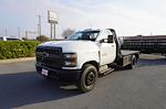Used 2019 Chevrolet Silverado 5500 Regular Cab Flatbed Truck for sale #TKH441311 - photo 1