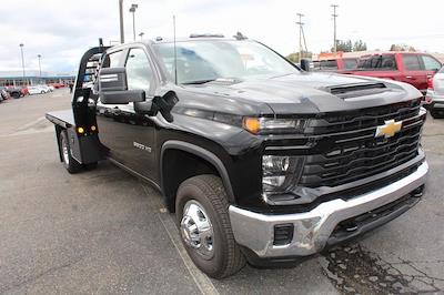 2024 Chevrolet Silverado 3500 Crew Cab 4WD, Flatbed Truck for sale #340642 - photo 1