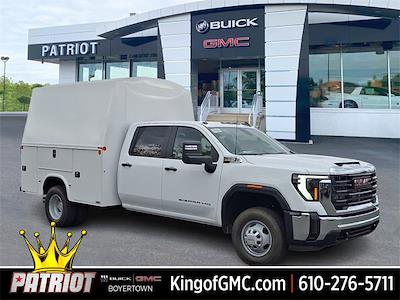 New 2025 GMC Sierra 3500 Pro Crew Cab 4WD Knapheide Enclosed Service Body for sale #G5354 - photo 1