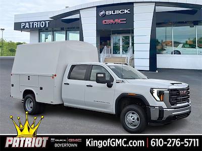 New 2025 GMC Sierra 3500 Pro Crew Cab 4WD Knapheide Enclosed Service Body for sale #G5355 - photo 1