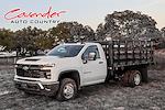 New 2024 Chevrolet Silverado 3500 Work Truck Regular Cab 4WD Stake Bed for sale #RF449688 - photo 1