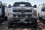 2024 Chevrolet Silverado 5500 Crew Cab DRW 4WD, Bedrock Granite Series Flatbed Truck for sale #RH464388 - photo 3