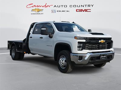 New 2025 Chevrolet Silverado 3500 Work Truck Crew Cab 4WD Flatbed Truck for sale #SF175898 - photo 1