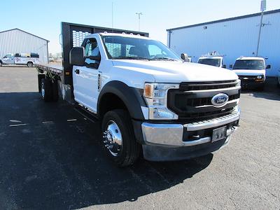 Used 2021 Ford F-550 Regular Cab 4x2 Flatbed Truck for sale #17977 - photo 1