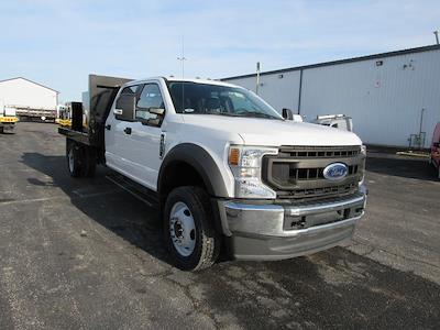 Used 2020 Ford F-550 Crew Cab Flatbed Truck for sale #18048 - photo 1