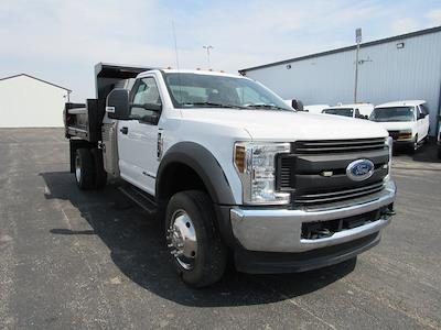 Used 2018 Ford F-550 Regular Cab 4x4 Dump Truck for sale #18101 - photo 1