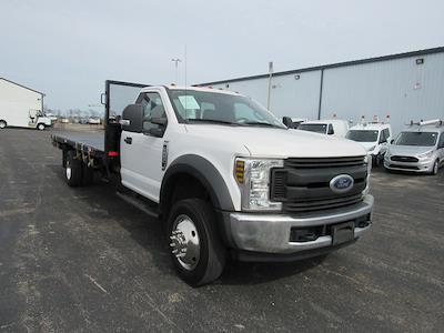 Used 2019 Ford F-550 Regular Cab Flatbed Truck for sale #18124 - photo 1