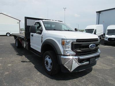 Used 2021 Ford F-550 Regular Cab Flatbed Truck for sale #18166 - photo 1