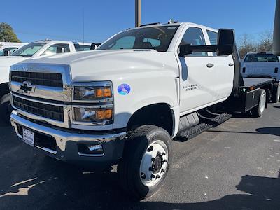 2023 Chevrolet Silverado 5500 Crew Cab DRW 4x4, Flatbed Truck for sale #3031T - photo 1