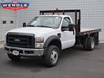 2008 Ford F-550 Regular Cab DRW RWD Flatbed Truck for sale #2401050B - photo 1