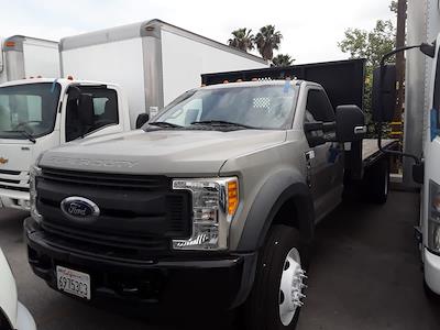 Used 2017 Ford F-450 Regular Cab Flatbed Truck for sale #751643 - photo 1