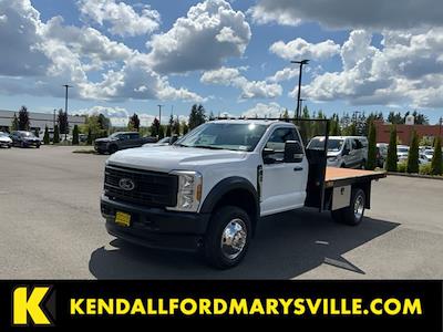 2024 Ford F-450 Regular Cab DRW 4x4 Flatbed Truck for sale #I8099 - photo 1