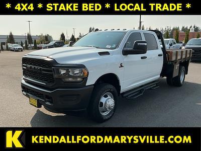 2024 Ram 3500 Crew Cab DRW 4x4 Flatbed Truck for sale #I8391A - photo 1