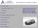 Used 2022 Nissan Murano Platinum SUV for sale #203017P - photo 10